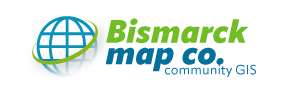 Bismarck Map Logo